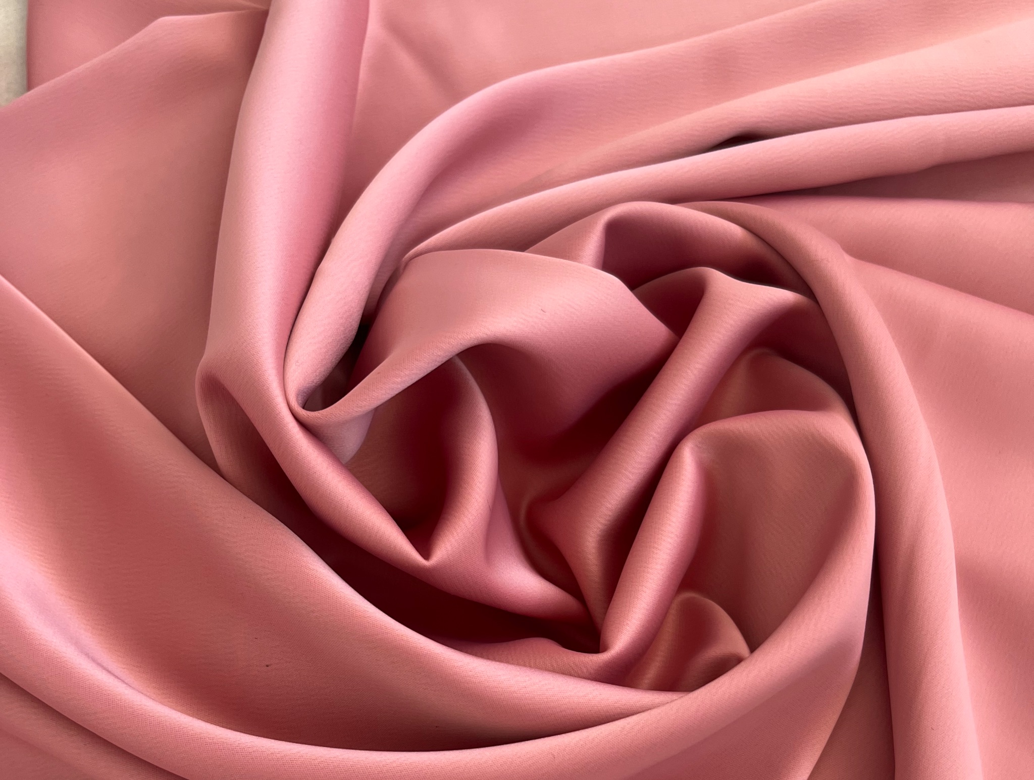 PALE PINK SATIN FABRIC