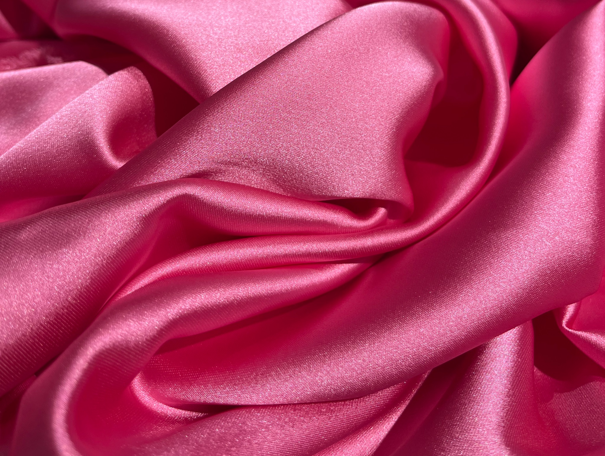 PINK SOFT SATIN FABRIC